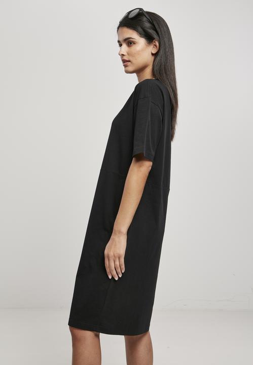 Actual product image Urban Classics Ladies Organic Oversized Slit Tee Dress (XXL)