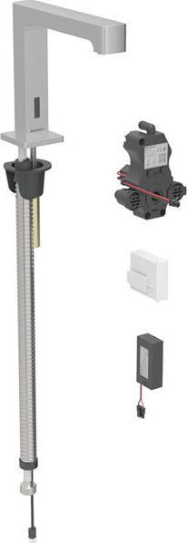 Immagine prodotto Geberit Miscelatore per lavabo Brenta, sporgenza 195 mm, senza miscelatore, funzionamento a batteria