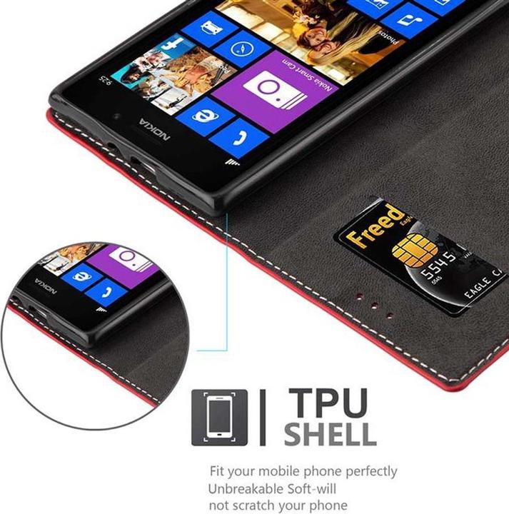 Actual product image Cadorabo Book X Wallet Cover (Nokia Lumia 925)