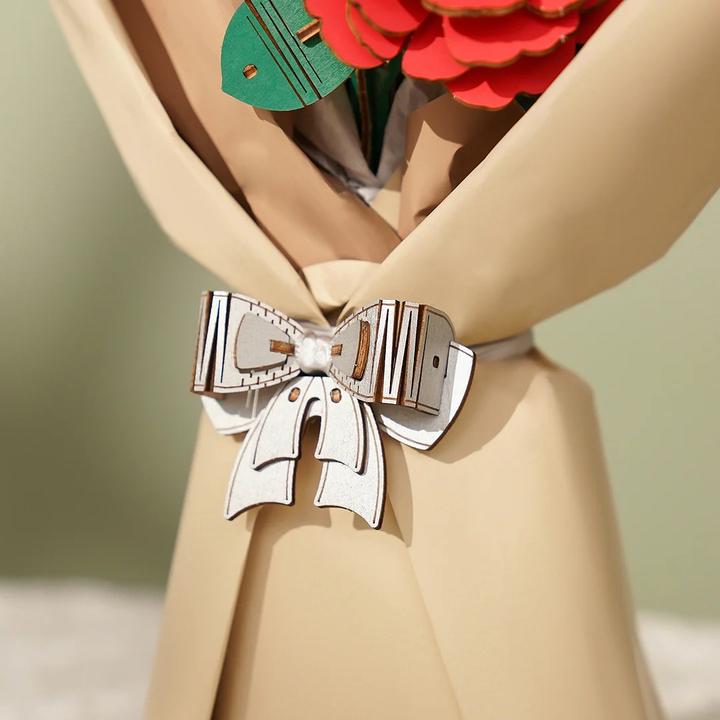 Image du produit Robotime Kit de maquettes 'BOUQUET DE FLEURS'.