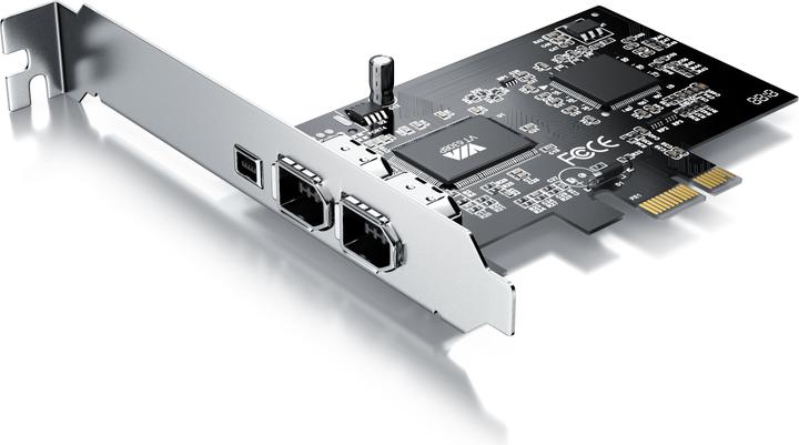 Produktbild CSL PCI Firewire Karte, Erweiterungskarte, Netzwerk-Adapter, 1394a 1394b Controller Karte, 3x Anschlüsse