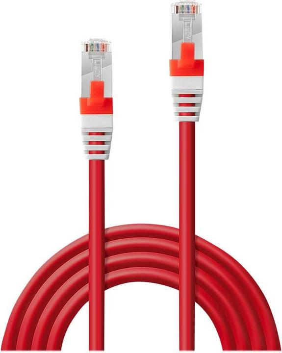 Produktbild Lindy Netzwerkkabel (S/FTP, CAT6a, 0.50 m)