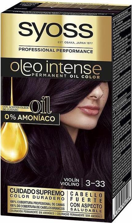 Produktbild Syoss OLIO INTENSE tinte sin amoniaco #3.22-violín 5 u (#3.22-violín)