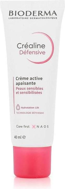 Bioderma Créaline Défensive Soothing Active Cream - Soothing emulsion with moisturizing effect (40 ml, 24h Creme)