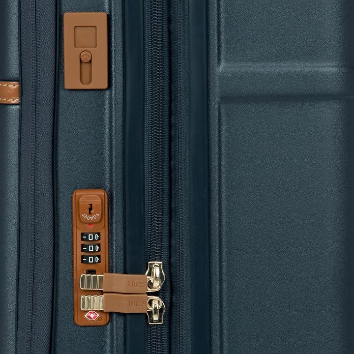 Immagine prodotto Brics Carrello cabina Bellagio a 4 ruote da 55 cm con ripiegamento elastico (40 l, Bagaglio a mano (fino a 50 litri))