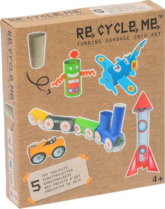 Produktbild Recycle Me Basteln mit WC-Rollen für Jungs