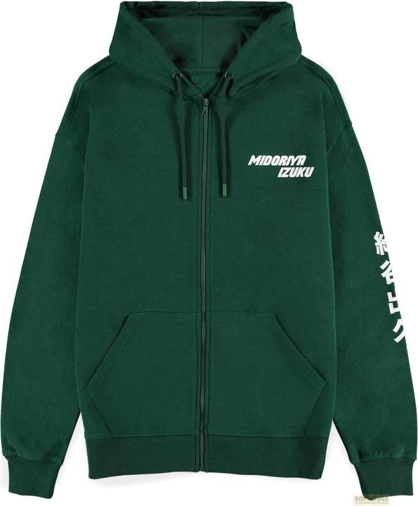 Image du produit Difuzed My Hero Academia - Deku - Sweat à capuche zippé pour homme - XS (XS)