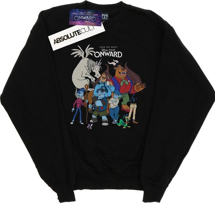 Disney Onward Character Collage Sweatshirt Mädchen