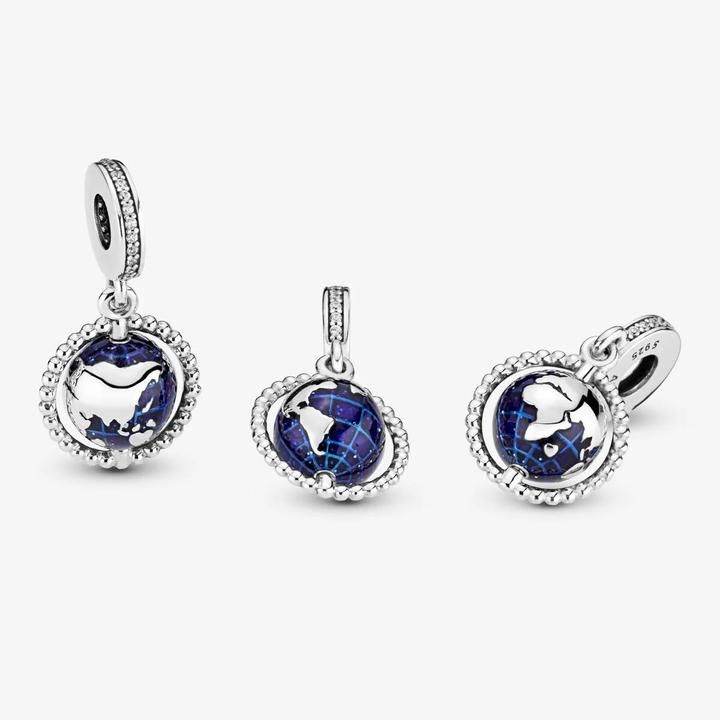 Immagine prodotto Pandora Appendiabiti Spinning Globe (Gioiello, Argento 925)
