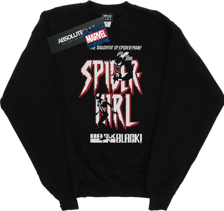 Image du produit - Sweat SPIDER-GIRL BACK IN BLACK - Femme (L)