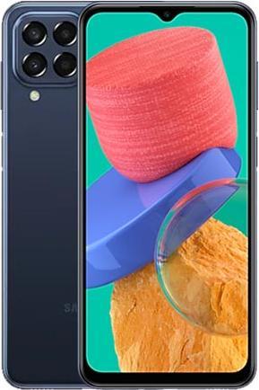 Produktbild Samsung Galaxy M33 (128 GB, Blau, 6.60", Dual SIM, 50 Mpx, 5G)