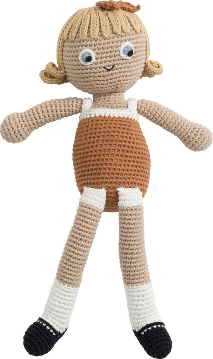 Actual product image Sebra Crochet doll Camille