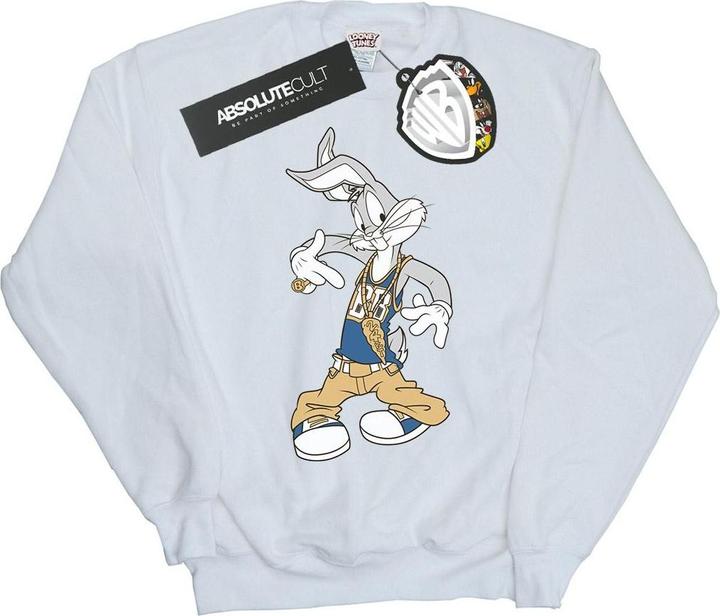 Immagine prodotto Looney Tunes Rapper Felpa Bugs Bunny Uomo (L)
