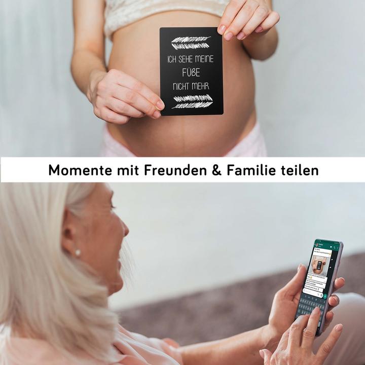 Actual product image Simon & Jan Milestone cards pregnancy