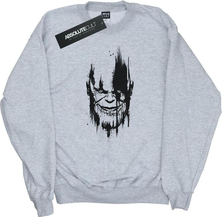 Avengers Infinity War Thanos Face Sweatshirt