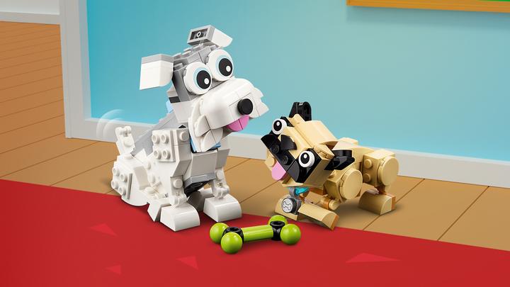 Image du produit LEGO 31137 Chiens adorables (31137, LEGO Creator 3-in-1)