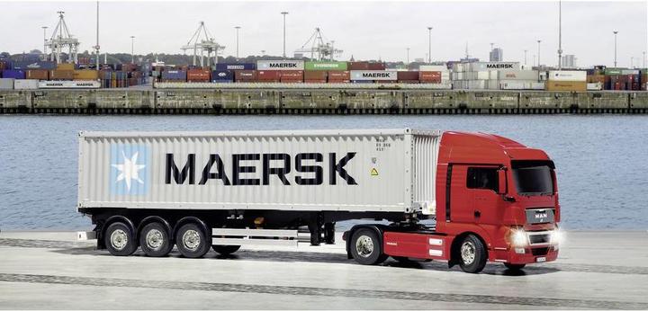 Actual product image Tamiya 56326 Maersk 1:14 Container-Au