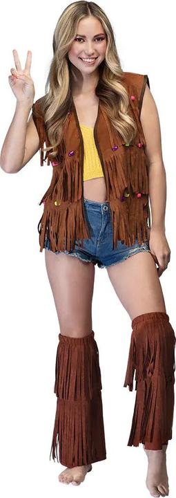 Actual product image Boland Hippie fringe vest (M, L)