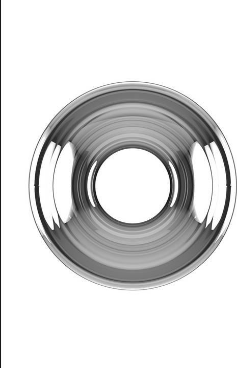 Actual product image Shots No.49 - Small Hollow Tunnel Butt Plug