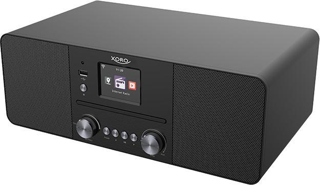 Immagine prodotto Xoro HMT 620 All-in-One stereo internet radio nero (FM, DAB, Bluetooth, WiFi)