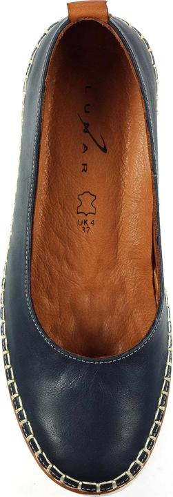 Actual product image Lunar Womens/Ladies Dove Leather Pumps (39)