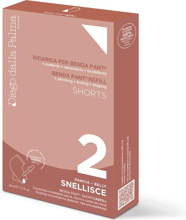 Actual product image Diego dalla Palma Snellisce Benda Pant Shorts Refill (Body cream, Body oil, Body gel, Body lotion, Body milk, 50 ml)