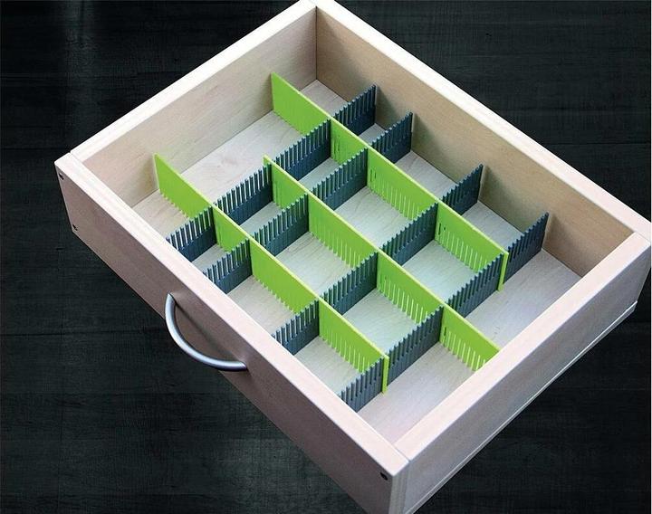 Actual product image Purvario Storage strips for drawers 8-piece