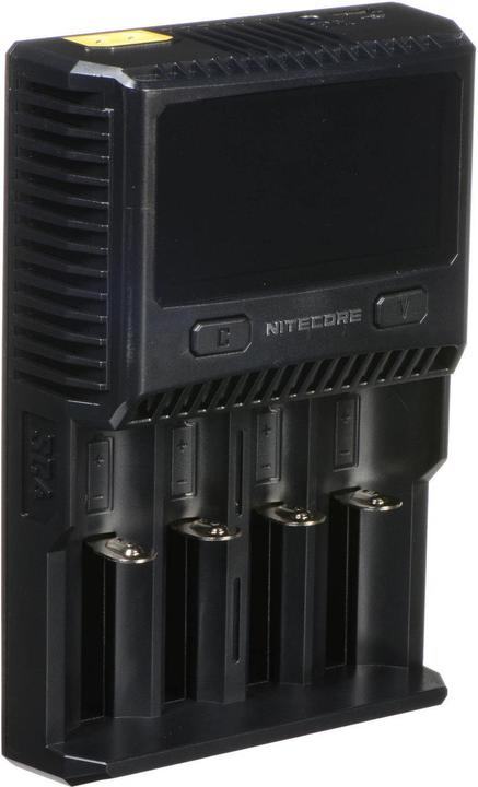 Image du produit Nitecore SC4 - Chargeur rapide (1 pcs, 14500, 16340, 18650, 26650, Piles rechargeables + chargeur)