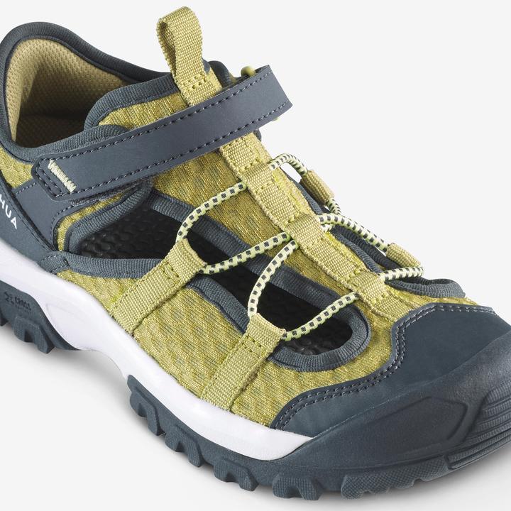 Actual product image Quechua Wanderschuhe Kinder atmungsaktiv Wandern - MH900 khaki (33)