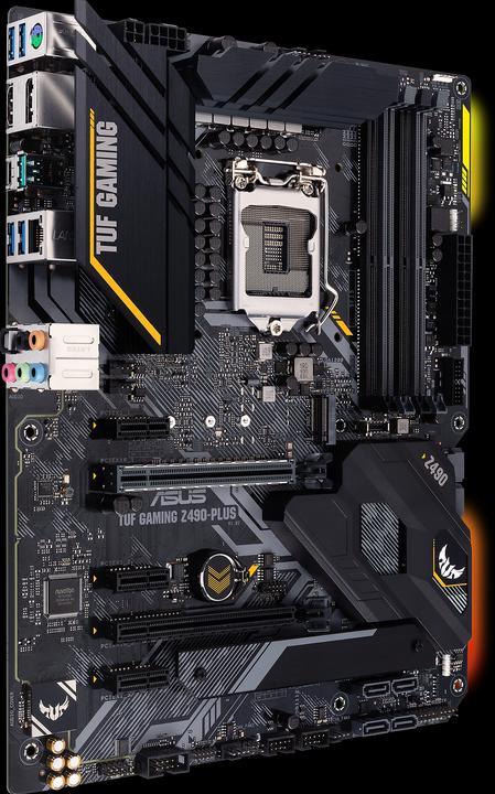 Image du produit ASUS TUF Gaming Z490-PLUS (LGA 1200, Intel Z490, ATX)