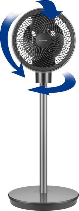 Produktbild Wellcraft 3D-Oszillationsventilator, anthrazit