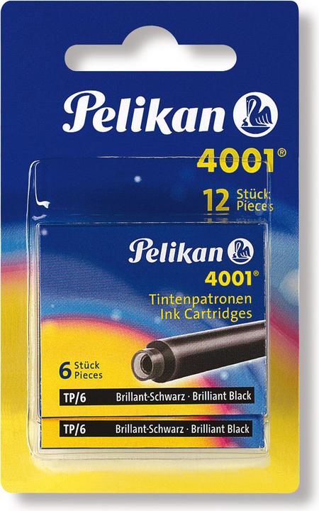 Actual product image Pelikan Ink 4001 (ink cartridges, Black)