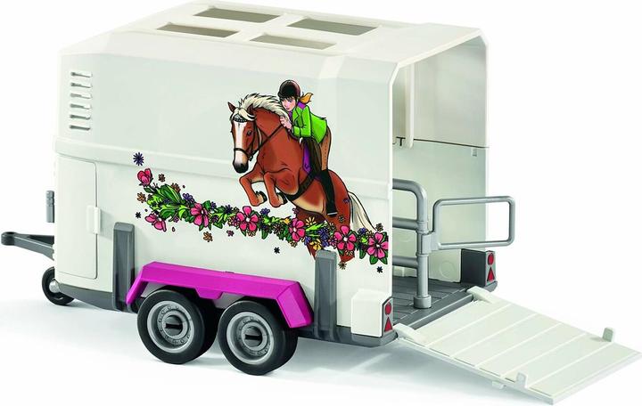 Produktbild Schleich Pick-Up mit Pferdeanhänger