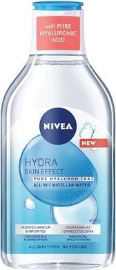NIVEA Hydra Skin Acqua micellare per il viso 400ml (Talco, 400 ml)