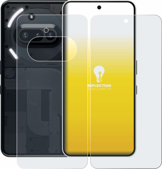 Produktbild upscreen Schutzfolie Displayschutz Displayschutzfolie Folie Matt Entspiegelungsfolie (1 Stück, Nothing Phone (3a) Pro)