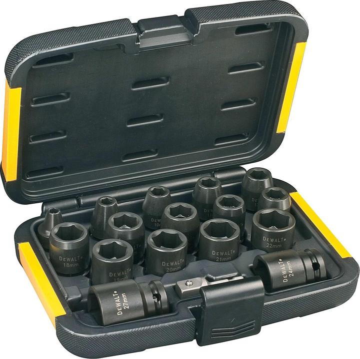 Immagine prodotto DeWalt Set di dadi a percussione da 17 pezzi (27 mm)
