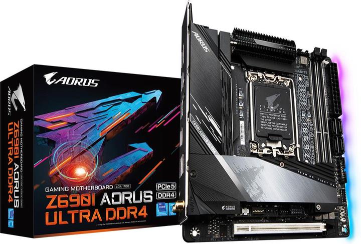 Gigabyte Z690I AORUS ULTRA (LGA 1700, Intel Z690H, Mini-ITX, Micro-ITX)
