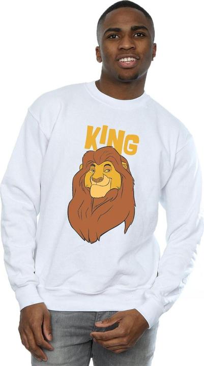 Actual product image Disney Mens The Lion King Mufasa King Sweatshirt (S)