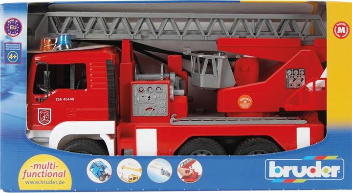 Produktbild Bruder Man Feuerwehr mit Drehleiter