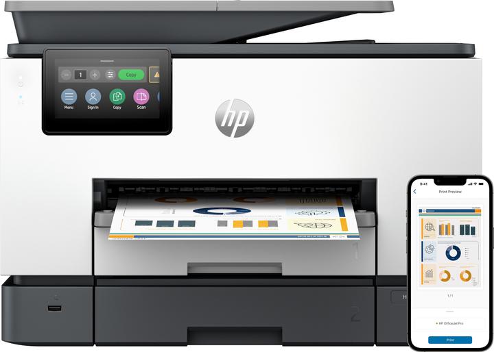 HP OfficeJet Pro 9130b All-in-One (Inchiostro, Colore)