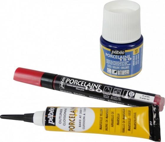 Produktbild Pebeo Porcelaine 150 Konturpaste (Marseillegelb, 20 ml)