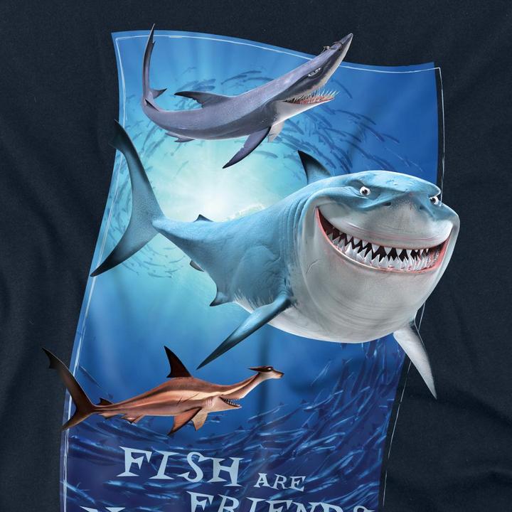 Image du produit Finding Nemo - T-shirt FISH ARE FRIENDS - Adulte (L)