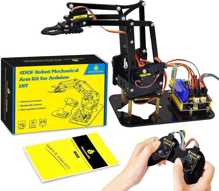 Image du produit Keyestudio Roboterarm Bausatz mit Servosteuerung