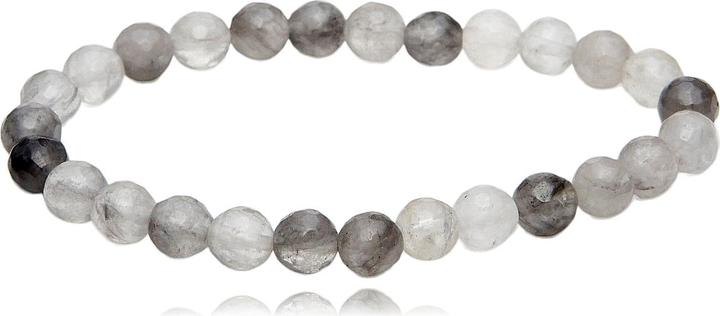 Image du produit Leyda Bracelet quartz gris (18 cm, Pierres)
