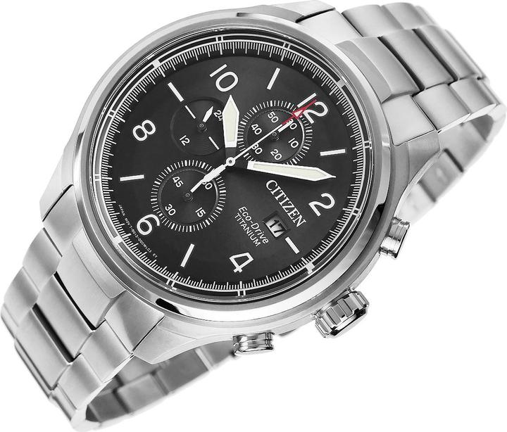 Immagine prodotto Citizen CA0810-88E Eco-Drive Super Titanium 44mm 10ATM (Cronografo, 44 mm)