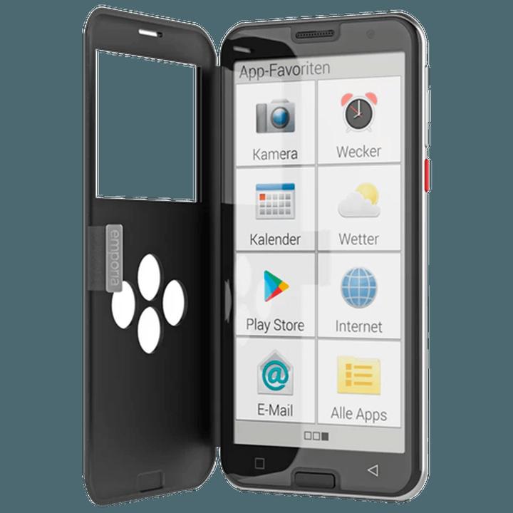 Produktbild Emporia Book-Cover Smart schwarz (Emporia Smart 5)