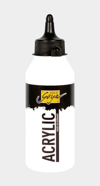 Actual product image Kreul Basic acrylic 250ml (White, 250 ml)
