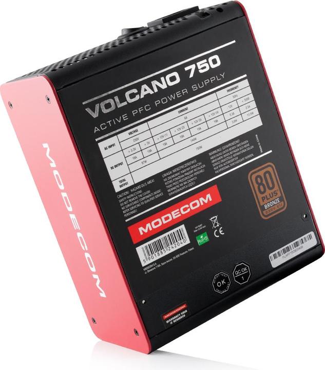 Immagine prodotto Modecom Alimentazione 750 Bronze (750 W)