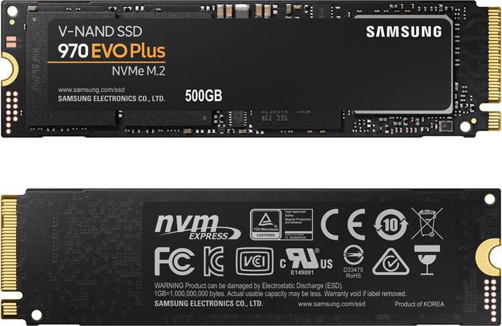 Produktbild Samsung 970 EVO Plus (500 GB, M.2 2280)