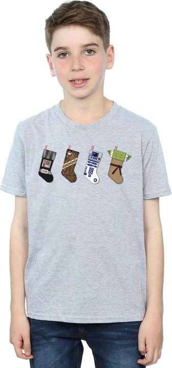 Image du produit Star Wars - T-shirt CHRISTMAS STOCKINGS - Garçon (140, 146)